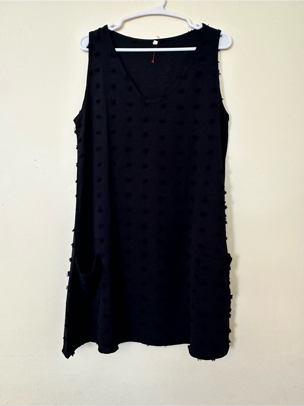 Sleeveless Black Resort Cover-Up